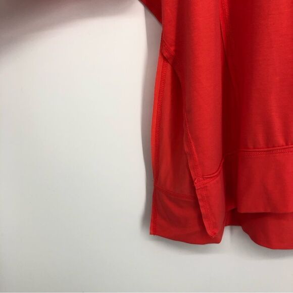 Free People Movement Soul Circle Hooded Top Coral Pink Size Small - Picture 4 of 11